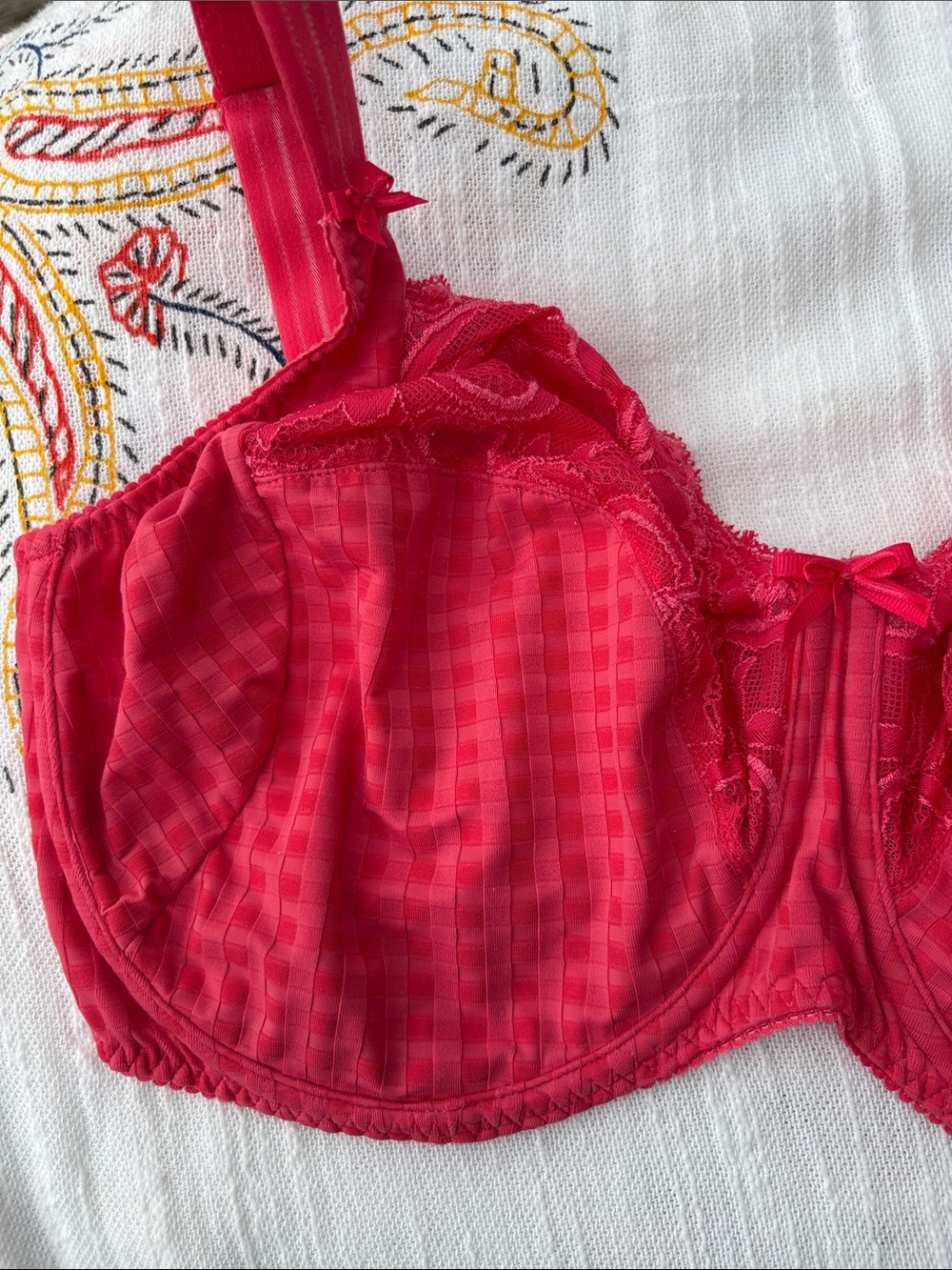 PrimaDonna Coral Pink Smooth Full-Cup Bra - Picture 2 of 12